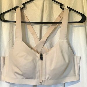 VICTORIA'S SECRET Knockout Front-Close Sports Bra 38C light pink ultra support